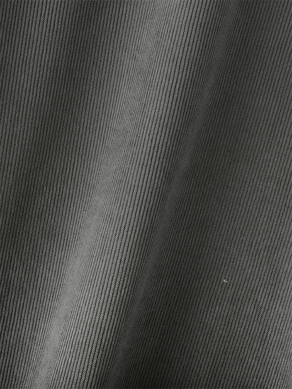 Men's Corduroy Crew Neck Casual Two Pieces Outfit SKUL27348