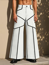 Mens Bold Stripe Loose Casual Pant SKUL16619