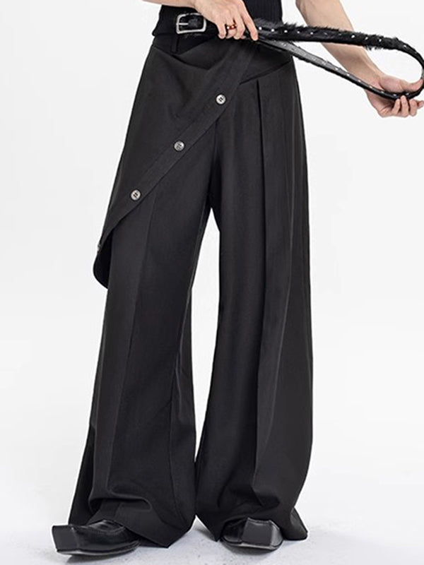 Mens Detachable Deconstructed Design Long Pant SKUK74114