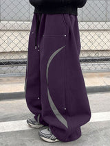 Men's Rivet Patchwork Casual Pant SKUL50046