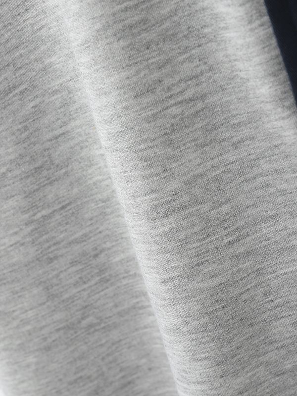 Men's Color Block Hooded Two Pieces Outfit SKUL34187