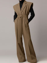 Men's Casual Solid Color Jumpsuit SKUL42428