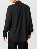 Mens Abstract Figure Print Long Sleeve Shirt SKUK29289