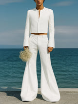 Men's Solid Casual Two Pieces Outfit SKUL36397