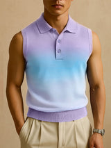 Men's Gradient Color Casual Tank SKUL17880