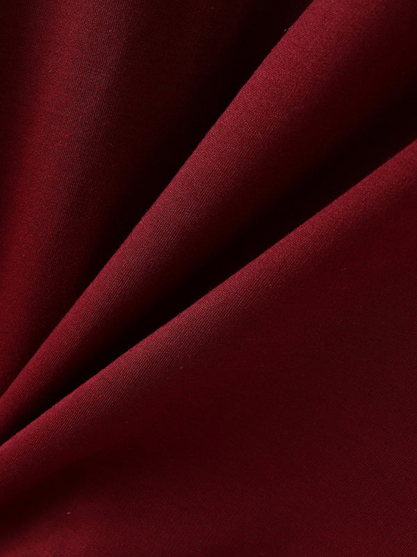 Men's Solid Color Casual Two Pieces Outfit SKUL28508