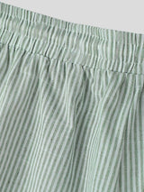 Men's Avant-Garde Vertical Striped Resort Short SKUL63133