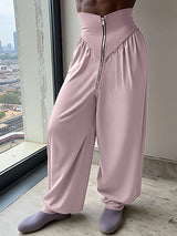 Mens Knitted High-Waist Zip Pant SKUL03116