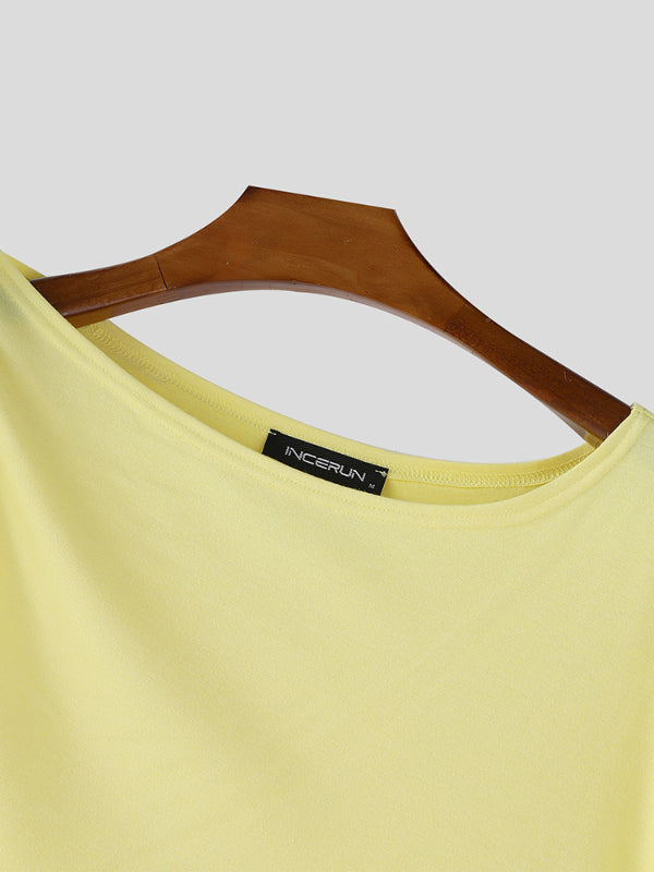 Men's Cutout Twist Casual Tank SKUL22248