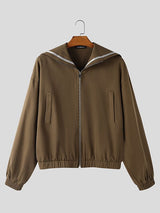 Men's Star Print Shawl Long Sleeve Jacket SKUL43731