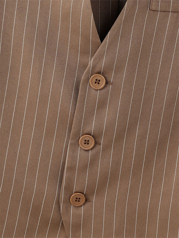 Men's Striped Casual Two Pieces Outfit SKUL21013