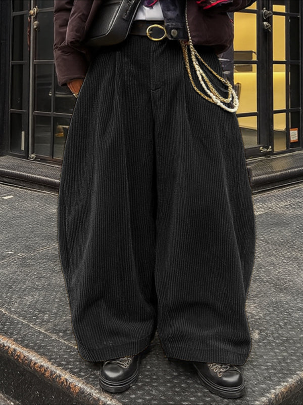 Men's Corduroy Loose Casual Pant SKUL29547