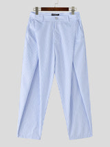 Mens Striped Loose Casual Pant SKUL14178
