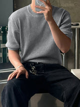 Mens Heavyweight Casual Short-Sleeve T-Shirt SKUL01365