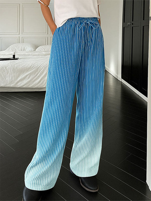 Men's Striped Gradient Casual Pant SKUL17016
