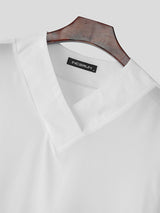 Mens Sheer Mesh 3/4 Length Sleeve T-Shirt SKUL11813