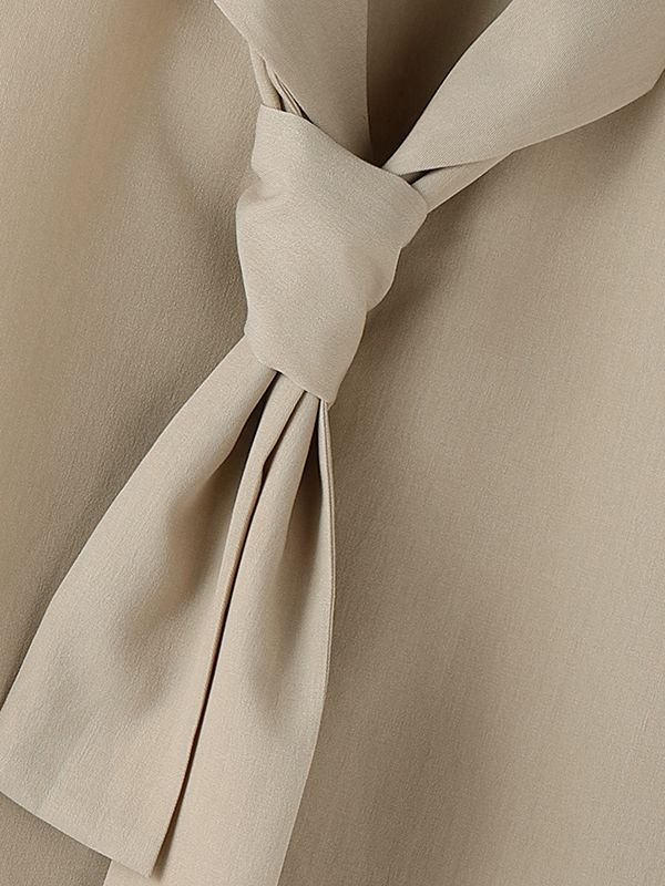 Men's Solid Color Knot Cropped Waistcoat SKUL45057