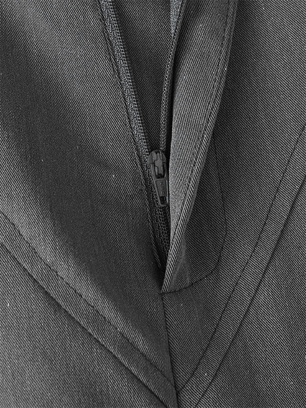 Mens Lace Trim Patchwork Wide-Leg Casual Pant SKUL17919