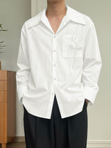 Men's 3D Floral Long Sleeve Shirt SKUL43609