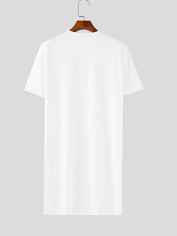 Mens Multi-Pocket Knit Short Sleeve Cardigan SKUL06462