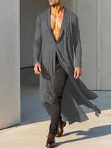 Men's Solid Casual Long Sleeve Shirt SKUL33874