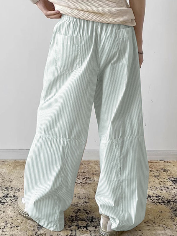 Mens Striped Loose Casual Pant SKUL15455