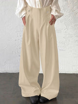 Men's Ribbon Patchwork Design Casual Pant SKUL43890