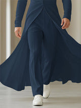 Men's Solid Texture Casual Pant SKUL25002