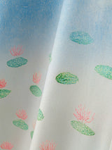 Men's Lotus Print Short Sleeve Shirt SKUL17013