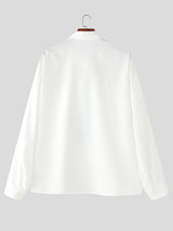 Mens Graffiti Print Long Sleeve Shirt SKUL07655