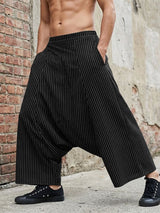 Men's Striped Wide Leg Casual Pant SKUL51049