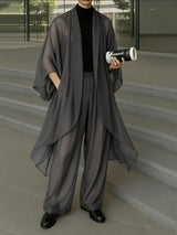 Men's Chiffon Sheer Two Pieces Outfit SKUL39033