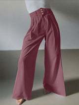 Mens Solid Color High-Waisted Casual Pant SKUL18616