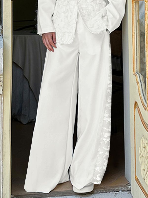 Men's Jacquard Patchwork Casual Pant SKUL46554