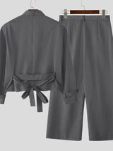 Men's Casual Loose Two Pieces Outfit SKUL30807