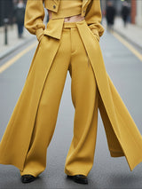 Men's Deconstructed Flap Patchwork Casual Pant SKUL48808