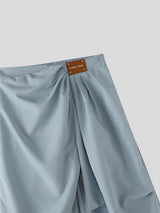 Men's Avant-Garde Knee-Pleated Oversized Baggy Wide Leg Pant SKUL66108