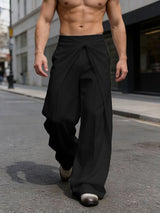 Men's Deconstructed Twist Design Casual Long Pant SKUL51886