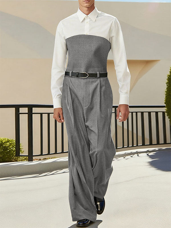 Men's Casual High Waist Loose Pant SKUL31735