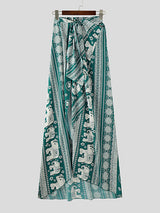 Mens Resort Style Printed Skirt SKUL08457