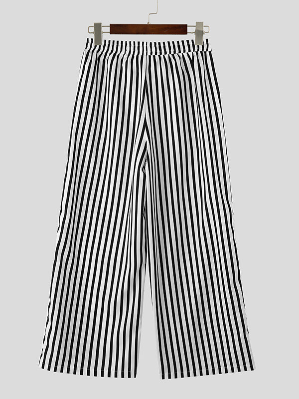 Mens Casual Commuter Striped Pant SKUK80457