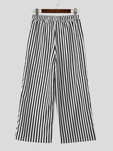 Mens Casual Commuter Striped Pant SKUK80457