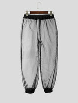 Men's Sheer Mesh Colorblock Pant SKUL16810