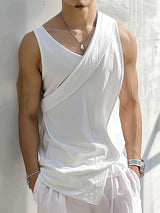 Mens Cross Design Sleeveless Tank SKUK74249