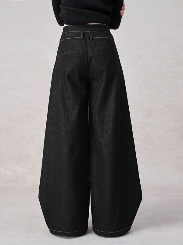 Men's Deconstructed Wide Leg Casual Pant SKUL32845