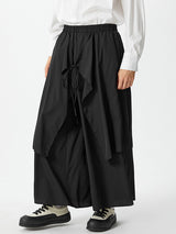 Men's Irregular Wide Leg Pants Culottes SKUF06798