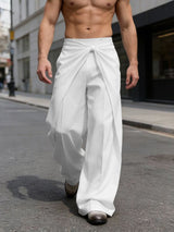 Men's Deconstructed Twist Design Casual Long Pant SKUL51886