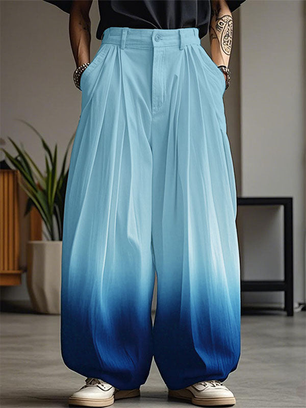 Mens Gradient Color Loose Casual Pant SKUL17035