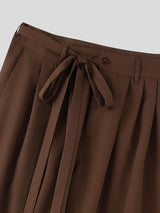 Men's Avant-Garde Ultra Wide-Leg Pleated Pant SKUL58791