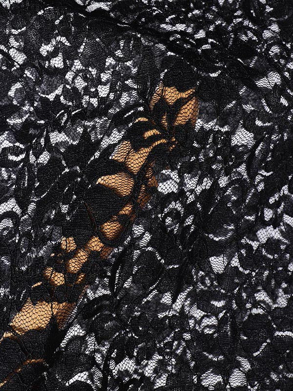 Mens Floral Print Lace Sheer Tank SKUK98888